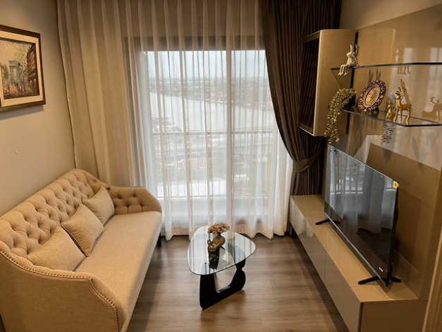 ให้เช่า คอนโด  Luxury 2 ห้องนอน ริมแม่น้ำเจ้าพระยา The Politan River ขนาด 53 ตรม.
