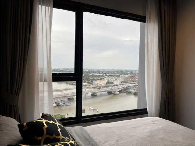 ให้เช่า คอนโด  Luxury 2 ห้องนอน ริมแม่น้ำเจ้าพระยา The Politan River ขนาด 53 ตรม.