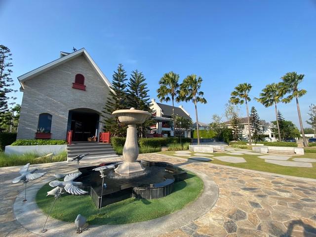 บ้านเดี่ยวพร้อมอยู่ Villaggio ปิ่นเกล้า-ศาลายา บ้านLand&House โทร0902895569 รีโนเวทใหม่เอี่ยมทั้งหลัง จัดสวนร่มรื่น บ้านอยู่ด้านหน้าโครงการ 