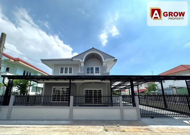 ม.เฟื้องฟ้าวิลล่า9 เฟส4 ซอย2 บ้านรีโนเวทใหม่พร้อมอยู่  เดินทางสะดวก