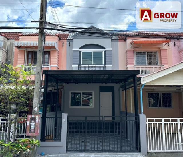 ม. มัณฑนานิเวศน์  ถ.บางนาตราด กม. 18  รีโนเวทบ้านใหม่ เดินทางสะดวก