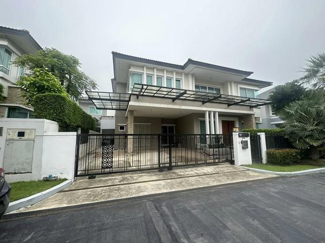 PB4684 ขายบ้านเดี่ยว ถนนกรุงเทพกรีฑา โครงการ แกรนด์ บางกอก บูเลอวาร์ด พระราม 9 – ศรีนครินทร์ ติดโรงเรียนนานาชาติเวลลิงตัน