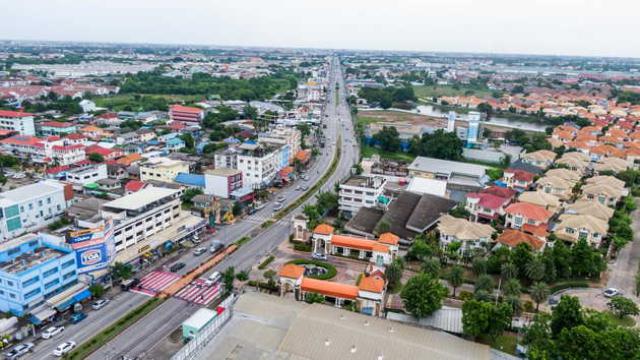 ขายที่ดินพร้อมอาคารสำนักงาน ติดถนนบางกรวย - ไทรน้อย อำเภอบางบัวทอง จังหวัดนนทบุรี (เจ้าของขายเอง)
