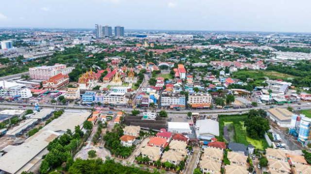 ขายที่ดินพร้อมอาคารสำนักงาน ติดถนนบางกรวย - ไทรน้อย อำเภอบางบัวทอง จังหวัดนนทบุรี (เจ้าของขายเอง)