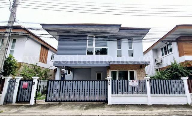 บ้านเดี่ยว 2 ชั้น ระเบียงสวน 5 ถนนราษฎร์พัฒนา ใกล้ MRTสถานีราษฎร์พัฒนา