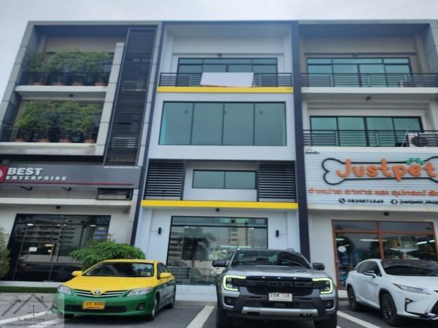 PB4696 ให้เช่าโฮมออฟฟิศ 3.5ชั้น โครงการ H-Cape Biz Sector อ่อนนุช สุขาภิบาล 2 ทำเลติดถนนใหญ่ 