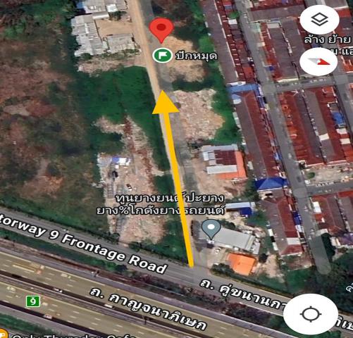 ขายด่วนที่ดินติดถนนทางหลวง 3902  เขตพื้นที่สีเหลือง  แขวงรามอินทรา เขตคันนายาว กรุงเทพมหานคร