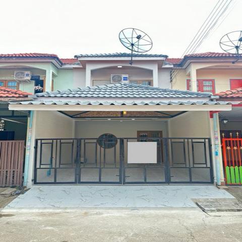 ขายบ้านทาวน์เฮาส์ 2 ชั้น รีโนเวทใหม่ มบ.สุขใจ1 ดอนหัวฬ่อ-หนองตำลึง 