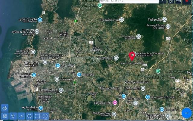 ขายที่ดินเปล่า 22 ไร่ (ผังสีม่วงลาย) พิกัด หุบบอน-ศรีราชา TP-L0710