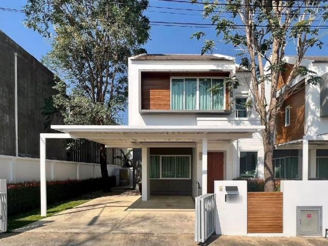 โซนแม่ริม​ ให้เช่า 30,000 บาท/เดือน 38.7 ตรว. #มาลาดา บ้าน 2 ชั้น Modern Vintage บ้านโปร่ง โล่ง สบาย บรรยากาศเงียบสงบ เพื่อนบ้านไม่มีปัญหา
