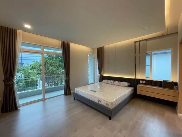 HR2102ให้เช่าบ้านเดี่ยว โครงการมัณฑนา บางนา-วงแหวน  Fully built-in เฟอร์นิเจอร์ตกแต่งครบ เงียบสงบน่าอยู่