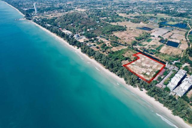 ขายที่ดินสวยมาก ริมทะเล หาดแม่รำพึง 10-3-41.8 ไร่ จ.ระยอง