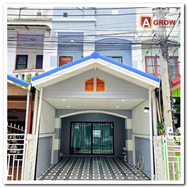 หมู่บ้านพิชาดา ถนนบ้านกล้วย-ไทรน้อย ตกแต่งใหม่พร้อมอยู่