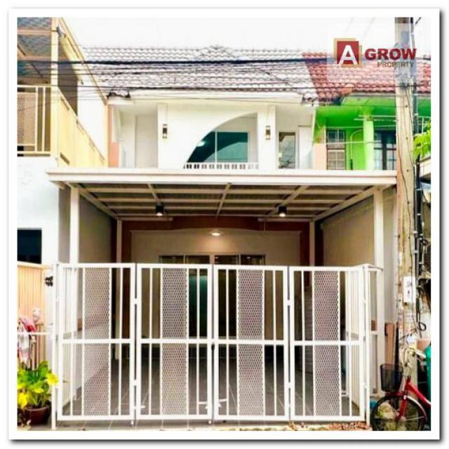 หมู่บ้านบัวทอง 4 (179/369) ถนนบ้านกล้วย-ไทรน้อย ตกแต่งใหม่พร้อมอยู่