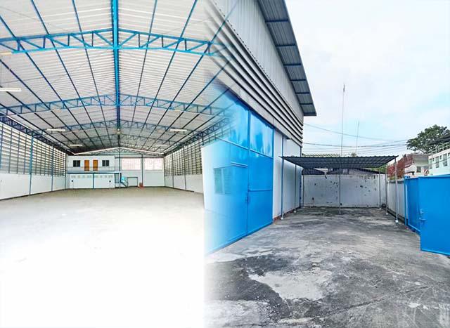 MRT หลักสอง 2.6 กม. รพ.เกษมราษฎร์ บางแค 2.6 กม. โกดัง โรงงาน 6 ห้องน้ำ  680 ตร.ม.172 ตร.วา.แถวกาญจนาภิเษก ทำเลดี 