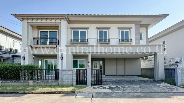 บ้านเดี่ยว Grandio แกรนดิโอ วิภาวดี - รังสิต บ้านใหม่ หน้าบ้านไม่ชนใคร 
