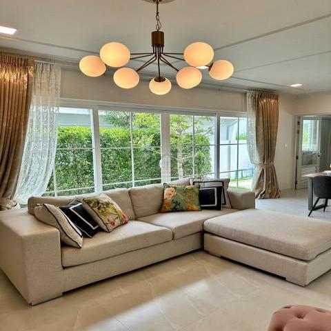 P334 ขาย บ้านเดี่ยว หมู่บ้าน ชัยพฤกษ์ ถนนบางนา-ตราด กม.15 ตกแต่งสวย เฟอร์นิเจอร์ครบ พร้อมเข้าอยู่ ใกล้ Central Village