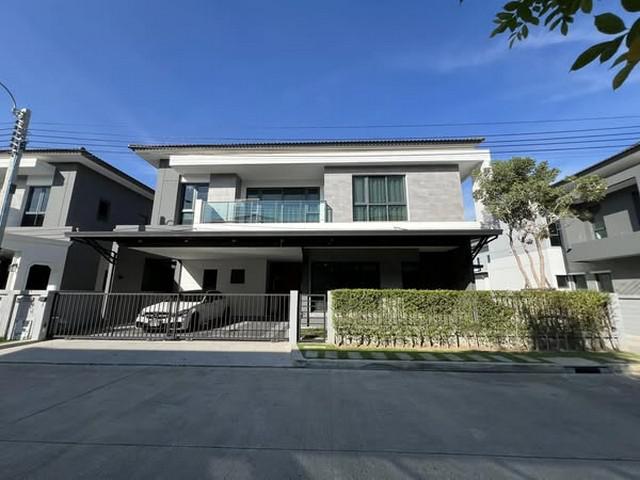 HR2174ให้เช่าบ้านเดี่ยว The City Bangna (โครงการใหม่) ตกแต่งครบพร้อมอยู่ full furnished ทำเลติดเมกกะบางนา