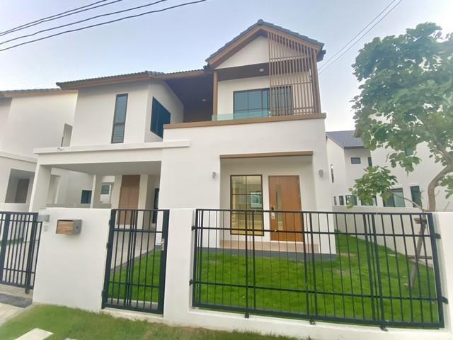  ให้เช่า บ้าน 2ชั้น สไตล์ Modern Japanese หมู่บ้านละไม หทัยราษฎร์ 39 ใกล้สาธิตพัฒนา ใกล้ซาฟารีเวิล์ด 