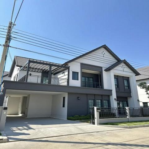 HR2194บ้านใหม่ให้เช่า ยังไม่เคยเข้าอยู่ โครงการ Centro Bangna( เฟส2) ตกแต่งเฟอร์ครบพร้อมอยู่