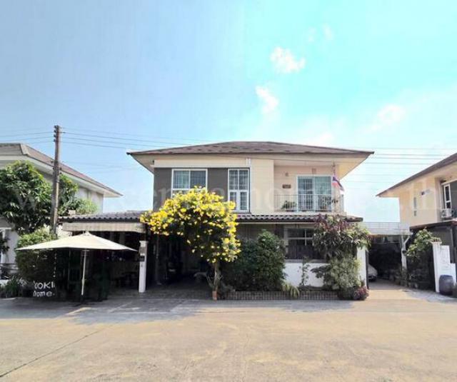 บ้านเดี่ยว หมู่บ้านบดินทร 3 คลอง 7 ลำลูกกา ปทุมธานี ถนนเมน