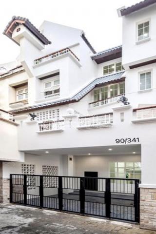 Townhouse ขาย/ให้เช่าทาวน์โฮมพูลวิลล่า 4.5 ชั้น @วิภาวดี 20 25.50 ตร.ว. 6 น 6 น้ำ 2 จอดรถ ราคา 18 ล้านบาท พื้นที่ =  0 ไร่ 0 งาน 26 ตรว. 6BR6BATHROOM 18000000 B. ไม่ไกลจาก ตลาดลุงเพิ่ม (หลังการบินไทย) 900 ม. ราคาคุ้ม กรุงเทพ