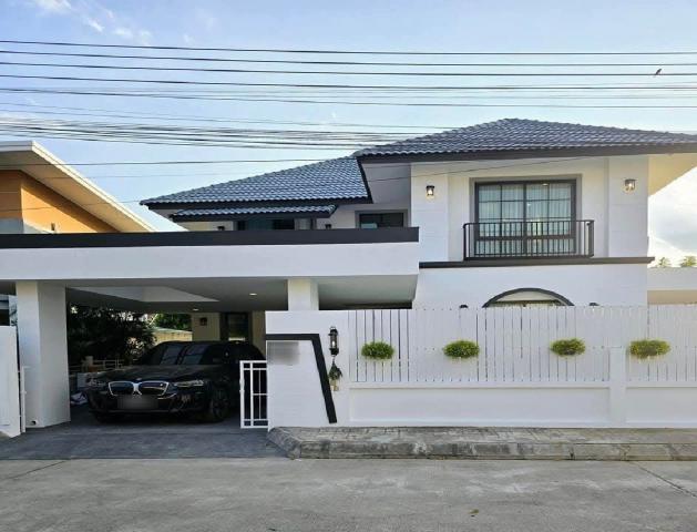 Pool villa 12.9 ล้าน 84 ตรว. 4 นอน 3 น้ำ #กุลพันธ์วิลล์9 #หางดง พร้อมเฟอร์นิเจอร์ ขายพร้อมผู้เช่า 68,000 บาท/เดือน (สัญญาหมด มี.ค. 70
