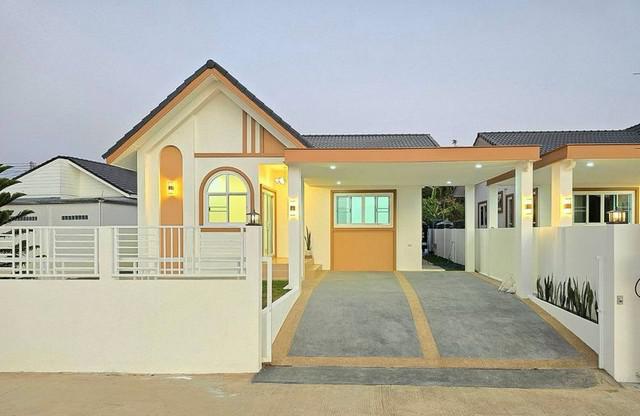 บ้านสร้างใหม่ นอร์ดิกมินิมอล แปลงมุม ท่าวังตาล สารภี              
