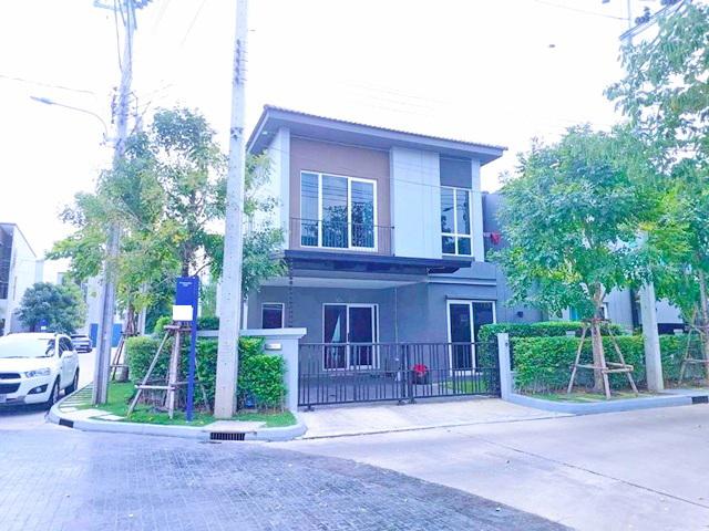 Pet Friendly ให้เช่าบ้าน 40ตรว 160ตรม. หลังมุม 3นอน 3น้ำ ห้องแมว Harrow Inter Sch.2.5กม. วิภาวดี แจ้งวัฒนะ  หมู่บ้านกลางเมือง 