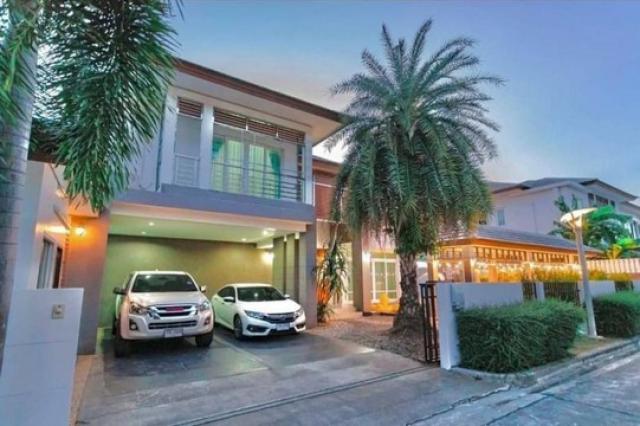บ้านเดี่ยวให้เช่า (โครงการ ซีบรีส วิลล่า พัทยา) บ้านสวนตัวติดทะเล RP-H244