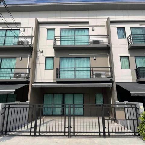 HR 5939 ให้เช่าและขายทาวน์โฮม 3 ชั้น หมู่บ้านกลางเมือง ราชพฤกษ์ สาทร วิวสวน 