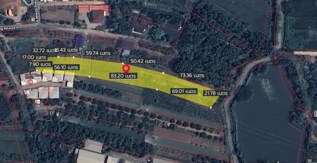 ขายที่ดิน 3-2-56 ไร่ อ.สารภี จ.เชียงใหม่ เท่าราคาประเมิน ห่างจากถนนหลัก HWY1008 เพียง 450 เมตร เหมาะสร้างบ้าน พร้อมพื้นที่ทำเกษตร 