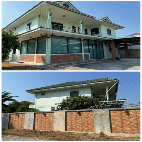  บ้านเดี่ยว 2ชั้น หลังใหญ่ ซอยจีน ไร่กล้วย ศรีราชา ชลบุรี (บ้านสร้างเอง ไม่มีค่าส่วนกลาง)