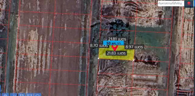 ขายที่ดิน  50 ตร.วา คลอง22   ศีรษะกระบือ องครักษ์ นครนายก  ZTK197