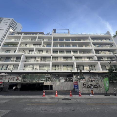 BH3501 ให้เช่าคอนโด ห้องสตูดิโอขนาด 30 ตร.ม. 6th Avenue Sukhumvit 15 ทำเลทอง ใจกลางสุขุมวิท ใกล้ BTS อโศก