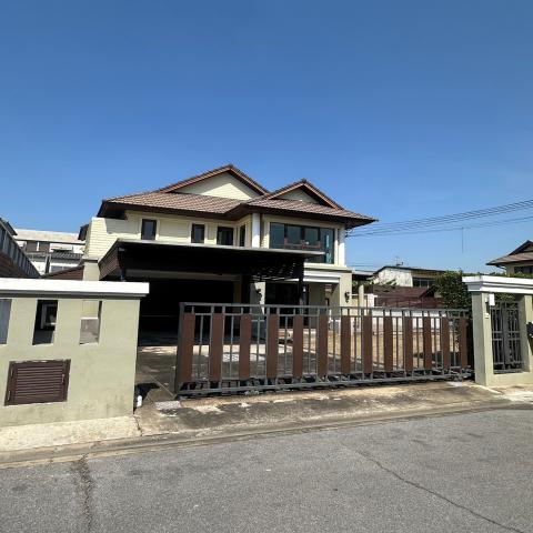 ✨ขายบ้านเดี่ยว หมู่บ้านอารียา สวนา 1  บ้านสวย ติดถนนเกษตร-นวมินทร์ เดินทางสะดวกมาก ทำเลดีมาก