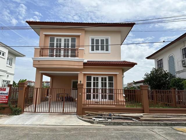 ผ่อนตรงเจ้าของบ้าน ขายบ้านเดี่ยว หมู่บ้านปาริชาติ  รังสิต คลอง 4    โครงสร้างแน่น 