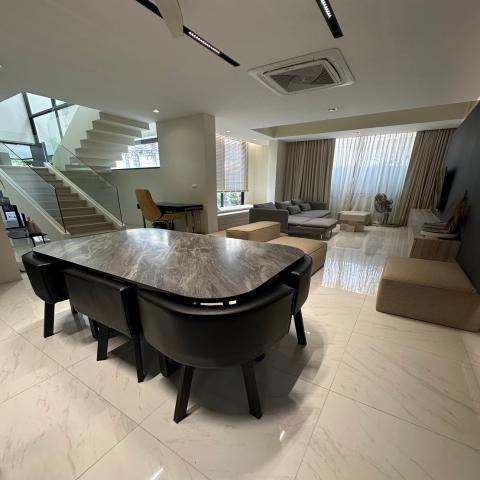  ให้เช่าบ้านหรู ใจกลางห้วยขวาง | ซอยประชาสงเคราะห์ 27  บ้านสวย กว้างขวาง พร้อมเข้าอยู่ เหมาะสำหรับอยู่อาศัย หรือทำโฮมออฟฟิศ