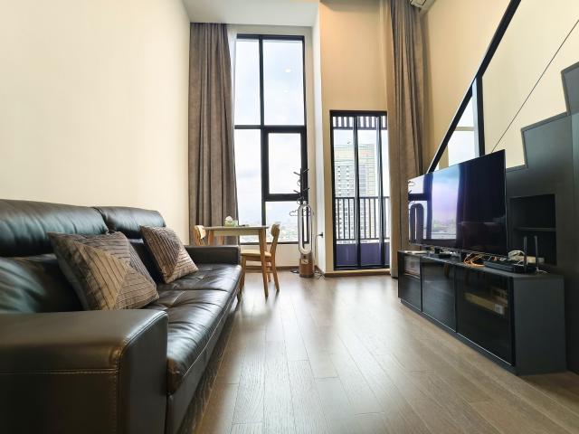  ให้เช่า คอนโด Park Origin Chula-Samyan 1ห้องนอน 1 ห้องน้ำ Duplex 34 ตร.ม. ส่วนกลางระดับ Luxury condo ลิฟท์จอดรถ มีรถรับส่ง 