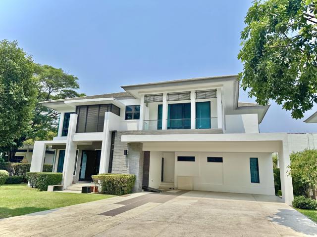 ขายบ้านเดี่ยว Private Luxury ขนาด 210 ตรว. หลังมุม วิวสวน หน้าบ้านไม่ชนหลังอื่น ในโครงการลดาวัลย์ รัตนาธิเบศร์ 