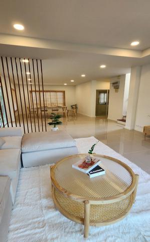 P496 ขายบ้านเดี่ยว โครงการ เดอะ แกรนด์ วงแหวน – ประชาอุทิศ 76  The Grand Wongwaen – Prachauthit ตกแต่งพร้อมเข้าอยู่