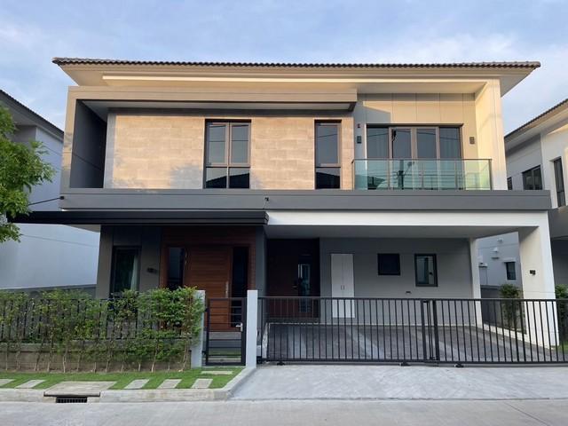 ให้เช่าบ้านเดี่ยว 2 ชั้น โครงการ The City Bangna ตกแต่งพร้อมอยู่ full furnished ( โครงการใหม่ )