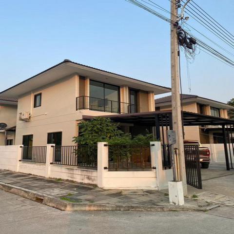 บ้านเดี่ยว 2 ชั้น  พร้อมผ้เช่า โครงการ ดิเออบาน่า6 สันกำแพง