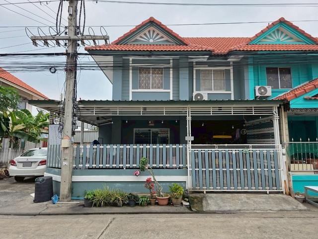 ทาวน์เฮาส์ 2 ชั้น พฤกษา D รังสิต - คลองสาม หลังริม พร้อมอยู่