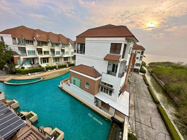 ขายบ้านทาวน์โฮม วิวทะเล บ้านหัวมุม เฮอร์ริเทจ บางพระ ศรีราชา TP-H1182