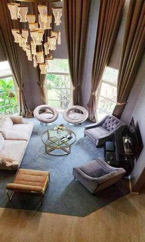 บ้านหรู 2 ชั้น ราคาพิเศษ ติดสถานีแอร์พอร์ตลิงค์ พระราม9 ทำเลทองหายาก ใหญ่ที่สุดในหมู่บ้าน 