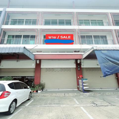 อาคารพาณิชย์ 3.5 ชั้น ติดถนน โครงการ J.S.P. City สุขุมวิท–แพรกษา ราคาพิเศษที่สุดในโครงการ 