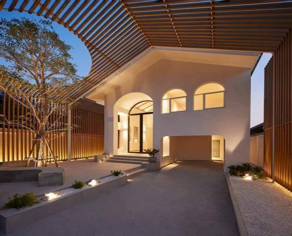 บ้านเดี่ยวดีไซน์สวย ทำเลดี พัฒนาการ65 โดดเด่น ออกแบบให้มีความเป็นส่วนตัว ทำเลดี พัฒนาการ65 พร้อมเฟอร์ และเครื่องใช้ไฟฟ้า