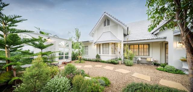 บ้านชั้นเดียว สไตล์ยุโรป ตกแต่งสวย อบอุ่น โซนสันทราย 