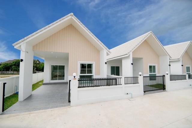บ้านสร้างใหม่ สไตล์มินิมอลนอร์ดิก โซนหางดง          